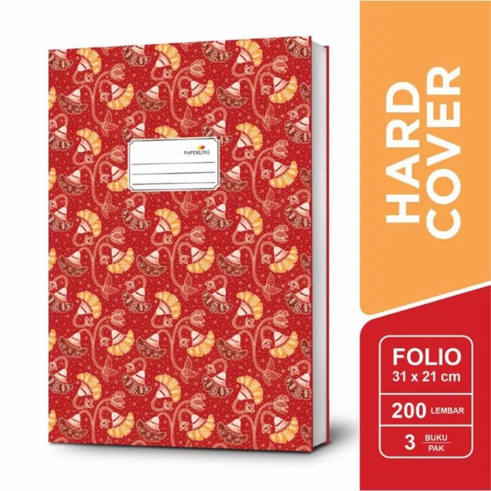 buku hardcover folio paperline 200 lembar buku hardcover folio paperline 200 lembar