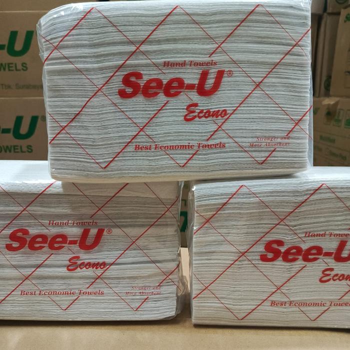tissue see u hand towel multifold econo red 150s tissue see u hand towel multifold econo red 150s