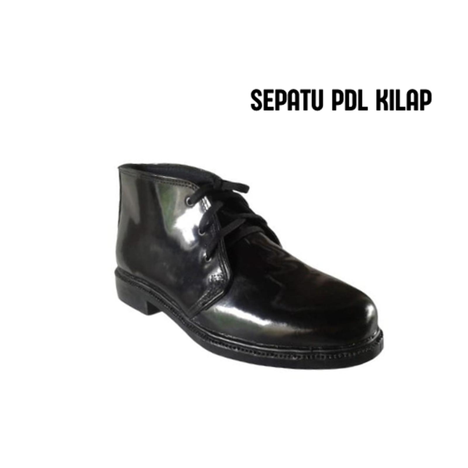 sepatu pdh kilap kulit asli tni kwalitas tinggi 41 sepatu pdh kilap kulit asli tni kwalitas tinggi 41